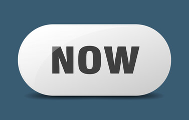 now button. sticker. banner. rounded glass sign