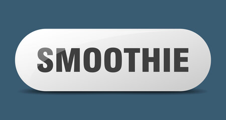 smoothie button. sticker. banner. rounded glass sign