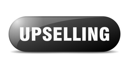 upselling button. sticker. banner. rounded glass sign