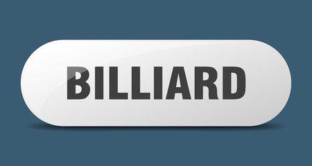 billiard button. sticker. banner. rounded glass sign