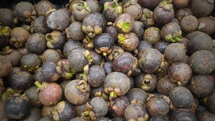 Mangosteen purple plenty of places a combination on the market. 