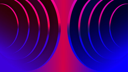 Geometric round steps abstract texture background