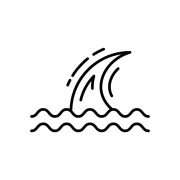 beach icon vector for your design