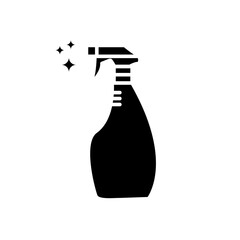 spray clean icon glyph style for your for your web design