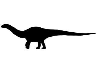 アパトサウルス_シルエット