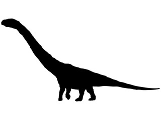 アルゼンチノサウルス_シルエット