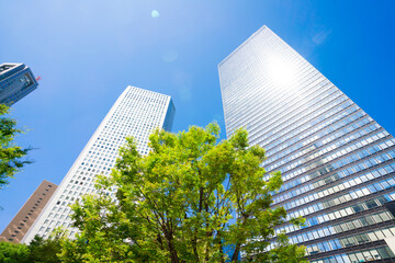 東京　新宿高層ビル群　2020年9月