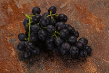Fresh ripe sweet red grape