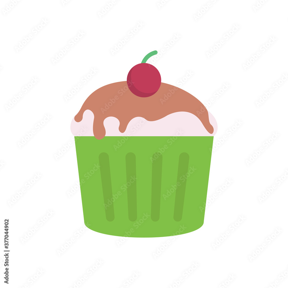 Sticker muffin