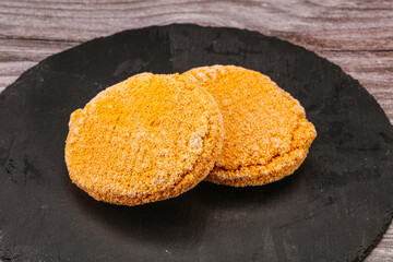 Raw chicken cutlet for roast