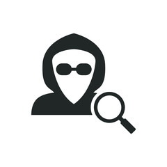 Hacker detection icon