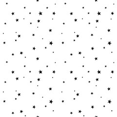 Hand Drawn Starry Sky Seamless Pattern-16