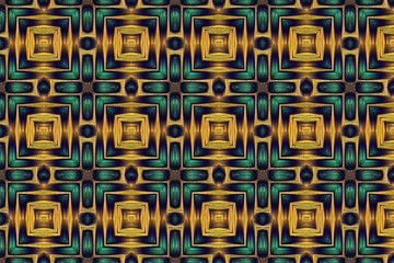 Arabic tile design for wall