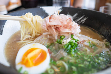 鰹節ラーメン 鹿児島県 指宿市