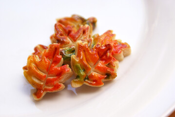 Colorful Autumn Pie Crusts