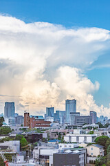 Fototapeta premium 東京のかなとこ雲Tokyo anvil cloud