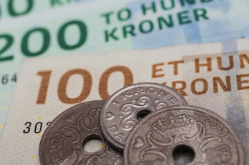 Danish kroner, currency from denmark in europe