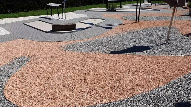 mini golf course in the city of Vienna
