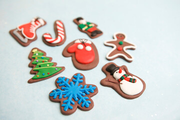 Fototapeta na wymiar christmas ornament, cookie