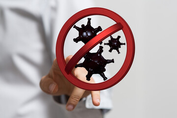 Corona Virus Healthcare Concept. Coronavirus protection Pandemic Sars Fever.