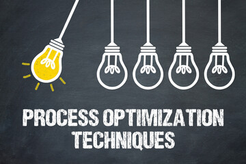 Fototapeta premium Process Optimization Techniques