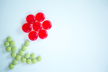 Drugs - symbol of direction.