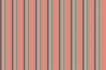 Trendy striped wallpaper. Vintage stripes vector pattern seamless fabric texture. Template stripe wrapping paper.