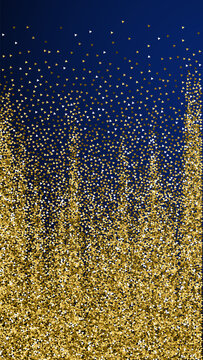 Gold triangles glitter luxury sparkling confetti. © Begin Again
