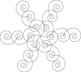 circle logo vector design