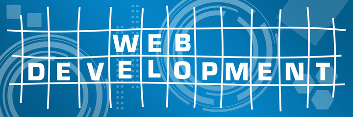 Web Development Technology Background Page Squares Grid 