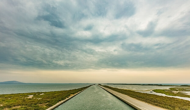 Paysage de bords de mer - Vic la Gardiole