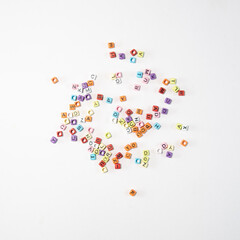 colotful ABC character
