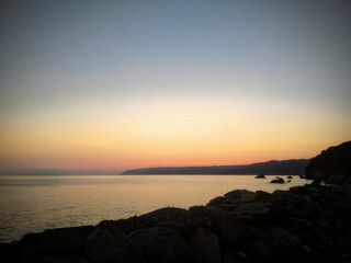 twilight over the bay