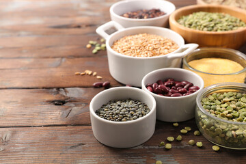 assorted of legume, bean, lentil, cereals