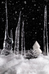 Image with icicles.