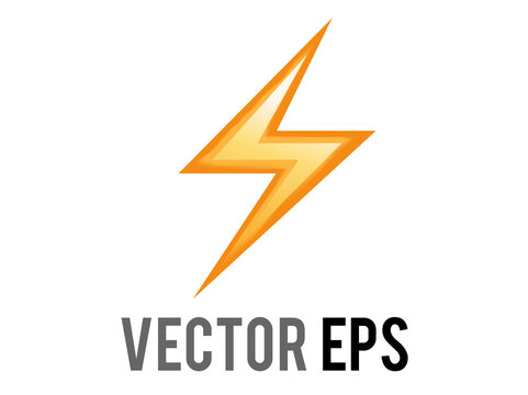 Vector Cartoon-styled High Voltage, Lightning, Electricity Or Various Flashes Emoji Icon