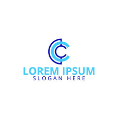 Modern And Creative C Letter Logo Design Template