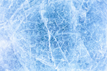 Blue background of Ice texture