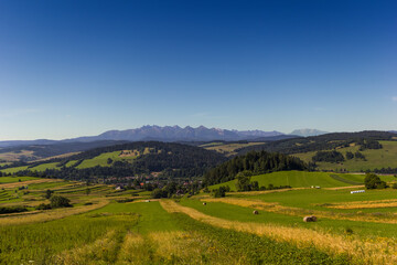 Fototapeta na wymiar View of the High Tatras