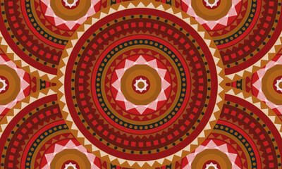 Abstract ornament background, seamless pattern	