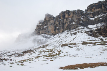 Ordesa Valley in the Ordesa and Monte Perdido National Park. Pyrenees. Huesca. Aragon. Spain.