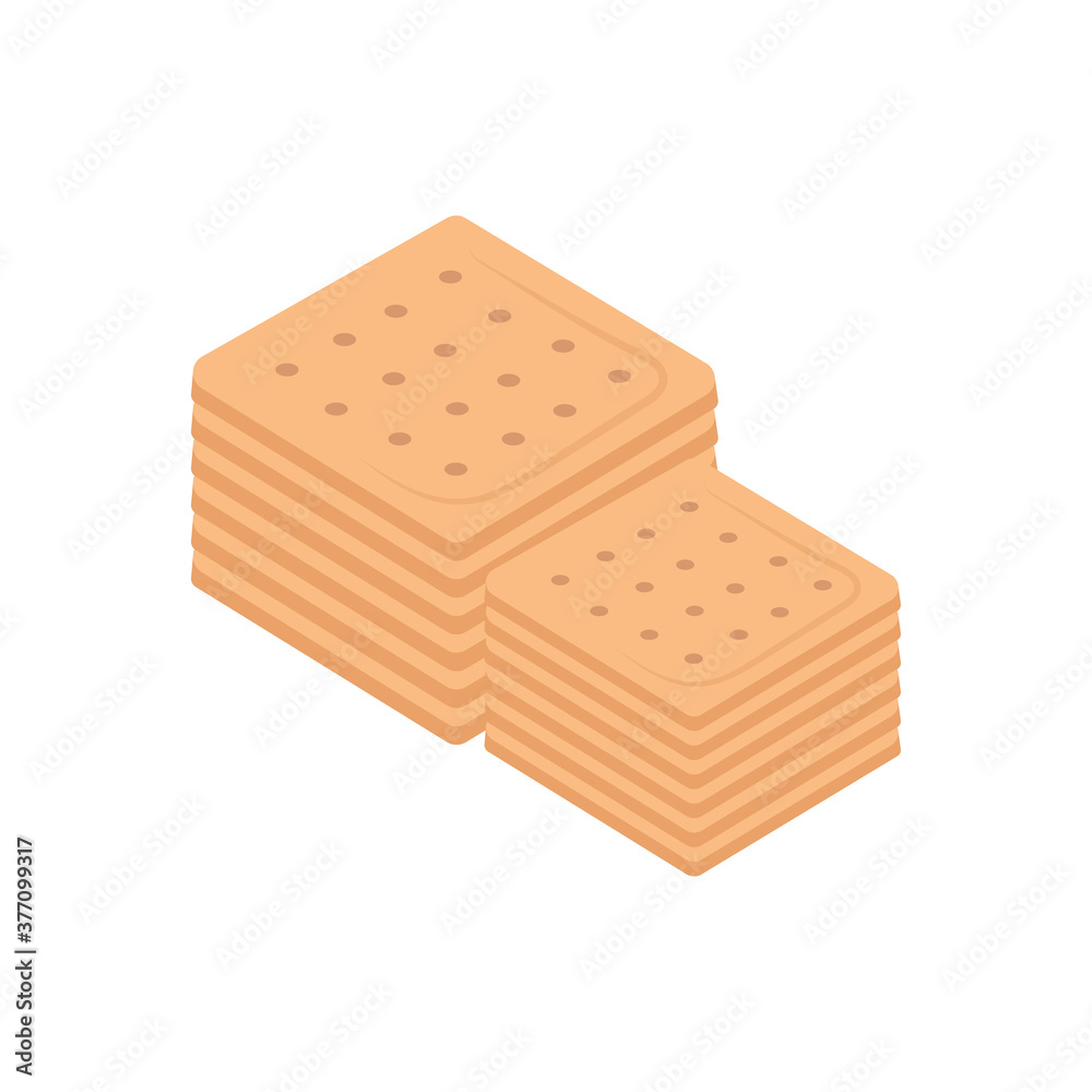 Sticker biscuit