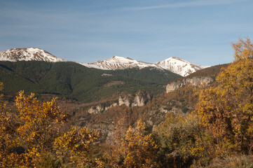 Ordesa and Monte Perdido National Park in the Pyrenees. Huesca. Aragon. Spain.