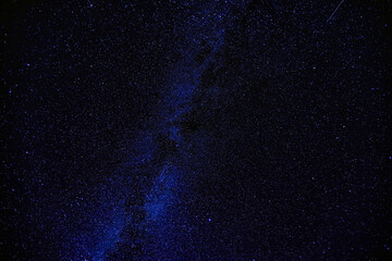 Winter starry sky, Uig, Skye, Scottish highlands