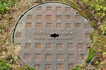 Kanaldeckel in Thüringen