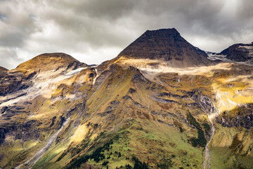 Beautiful landscape from the Grossglockner National Park Hohe Tauern, Austria