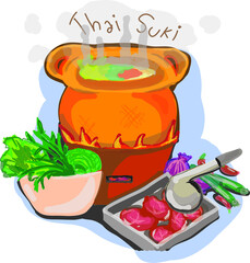 Chim chum  Thai hot pot