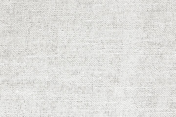 White fabric texture. Fiber structure background. Vintage canvas pattern.