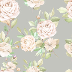 elegant floral seamless pattern