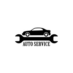 auto service icon. One of set web icon
